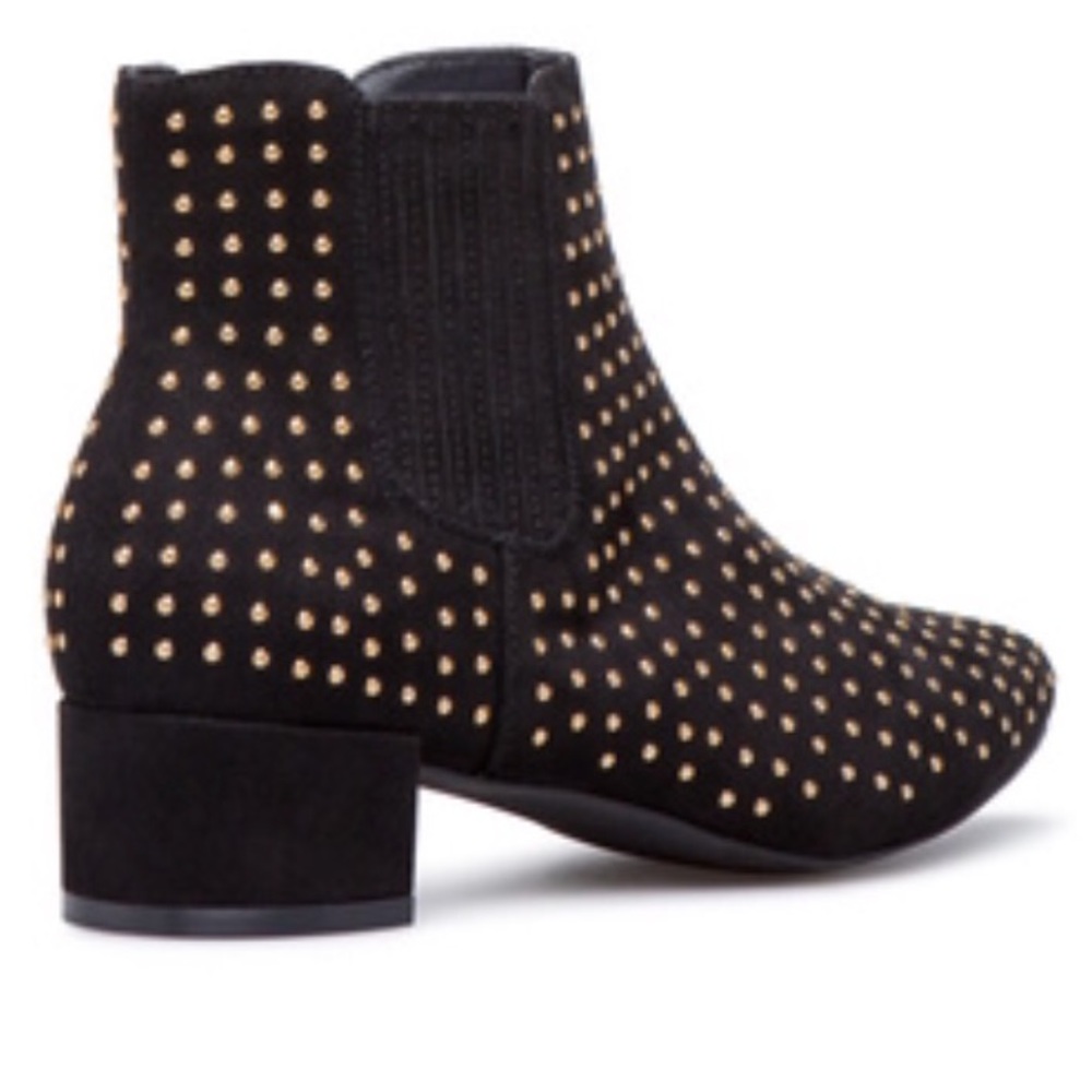 Gold studded booties - Picture 7 of 8